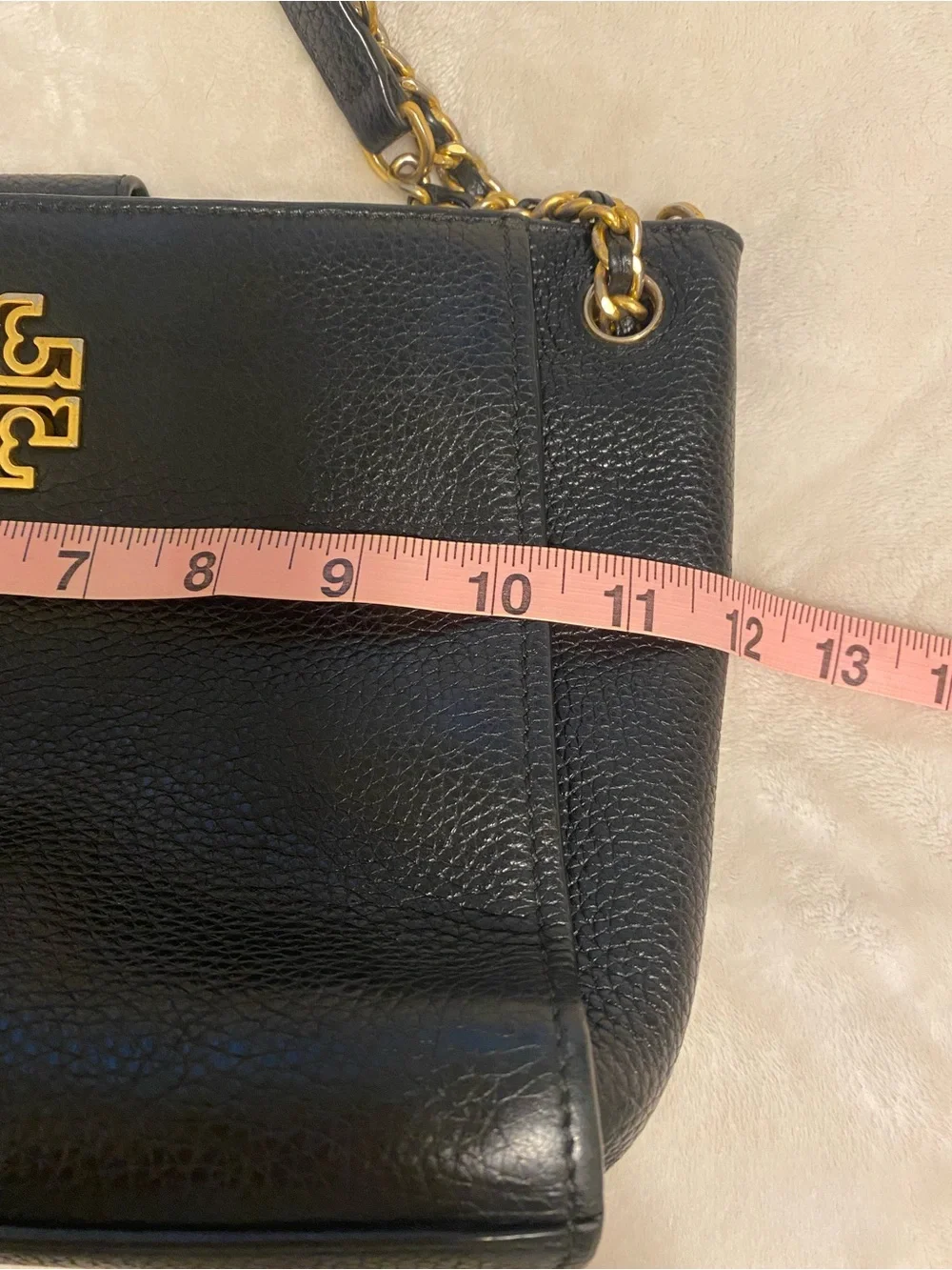 Tory Burch Britten Small Slouchy Tote with Crossbody Strap